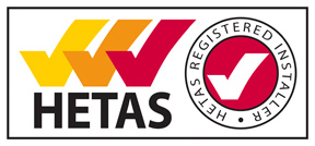 HETAS registered Installer - Blazing Burners are registered with HETAS as a business and as an installer.